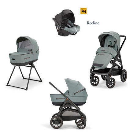 System Quattro Aptica XT Darwin Recline - Igloo Grey - SMART Babyshop - Inglesina