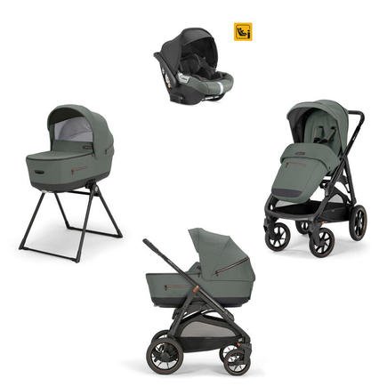 System Quattro Aptica XT Darwin Recline - Taiga Green - SMART Babyshop - Inglesina