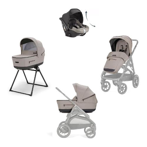 System Quattro Aptica XT Darwin Recline - Tundra Beige - SMART Babyshop - Inglesina