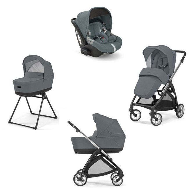 System Quattro Electa Darwin Recline - Union Grey - SMART Babyshop - Inglesina