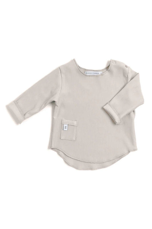 T - shirt manches longues Pure | Sabbia - SMART Babyshop - Bamboom