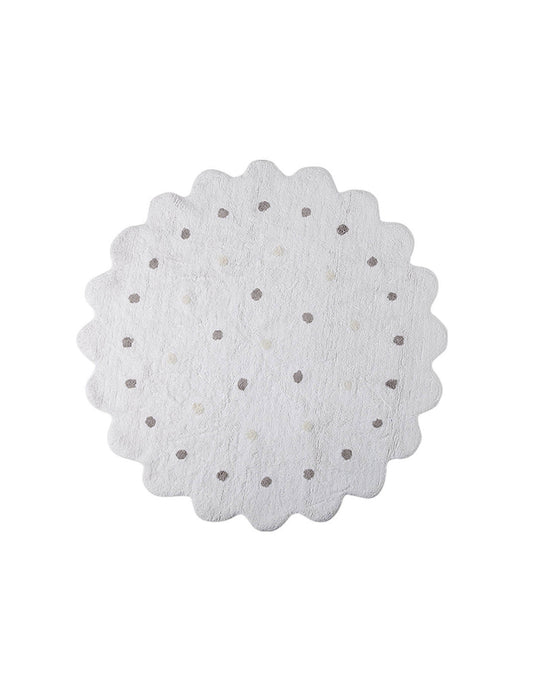 Tapis rond | BISCUIT Blanc - SMART Babyshop - Lorena Canals