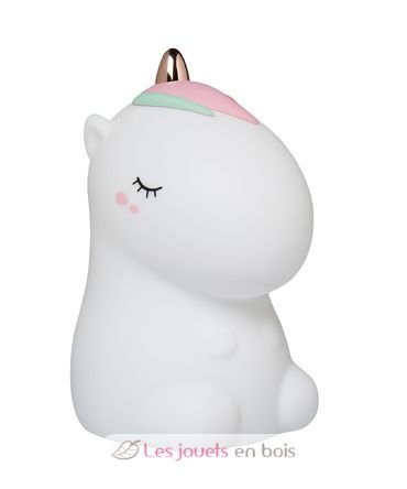 Veilleuse avec télécommande | Licorne Cosmo Blanc - SMART Babyshop - Little L